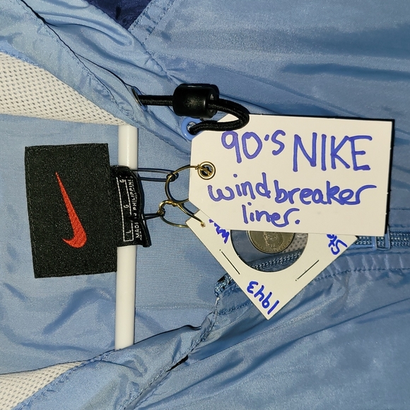 90s NIKE. Windbreaker. Full-zip. Mens size Large. - Picture 2 of 5